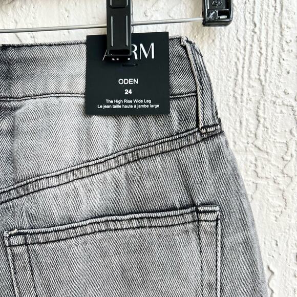 AFRM jeans oden gray wash NWT - Picture 7 of 8